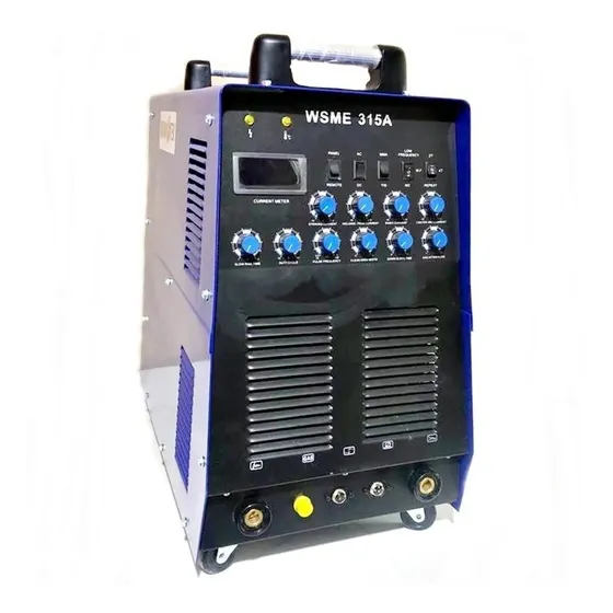 Maquina Solda Pulsada Tig Ac Dc Wsme 315a 380v Para Alumínio