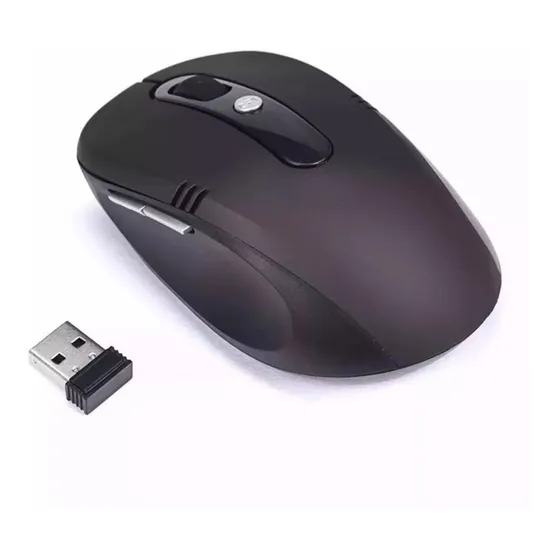 Mouse Sem Fio Wireless 2.4ghz Usb Notebook Pc Alcance 10m