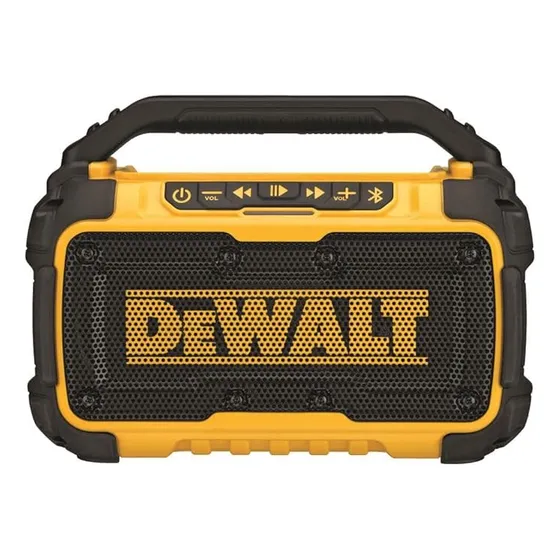  Altavoz Bluetooth Dewalt 20v Max, Alcance De 100 Pies, Dura