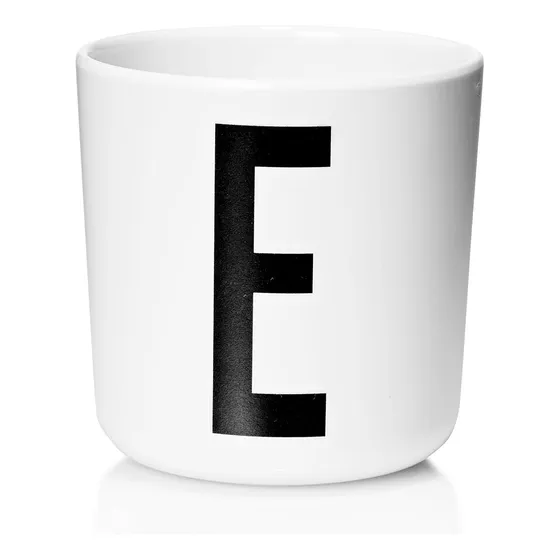Letras De Diseño Tazas De Sippy Melamine Para Bebé 7 Oz A-z