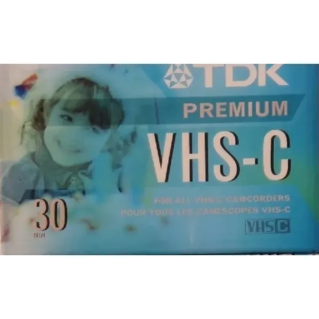 Cassette Vhsc Vhs-c Tc30 Minivhs Mini Vhs Tdk Casete Casette