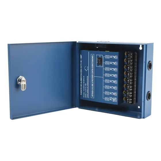 Fuente De Poder Profesional 16a 8ch / Xp8-dc-16-4kv