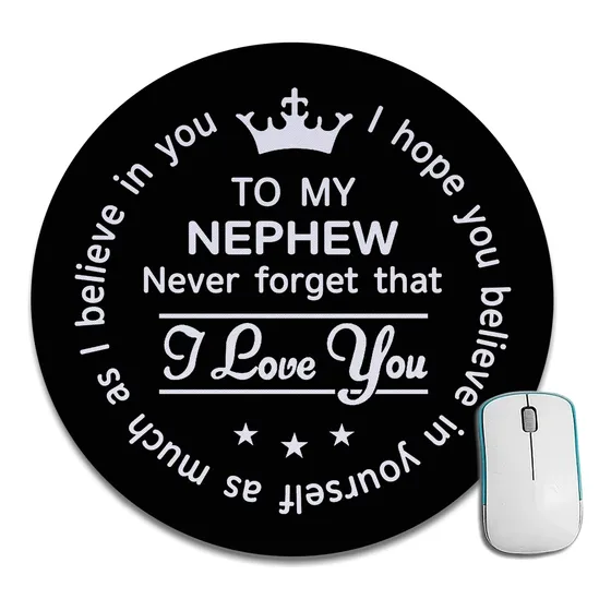 Alfombrilla Mouse Texto Ingl «never Forget That I Love You»