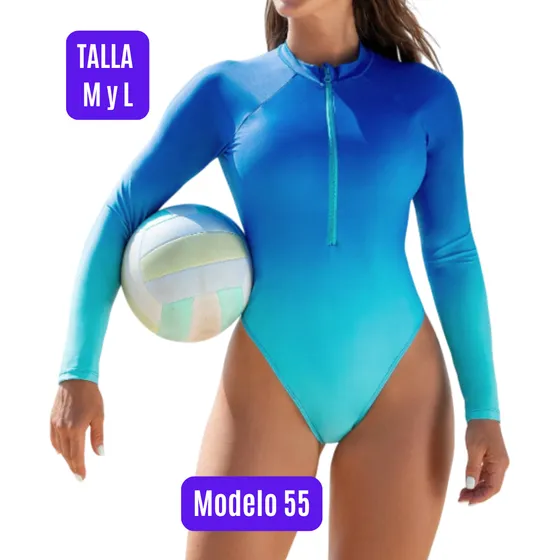 Trajes De Baño Entero Natacion Dama Importados