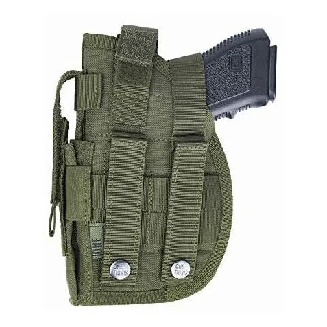 Accesorio Funda Táctica Mano Izquierda Verde P/ Cinturón 