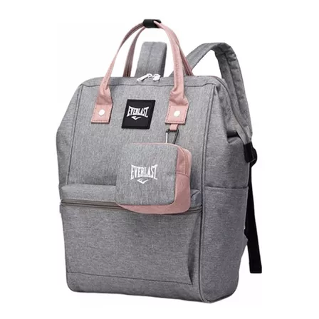 Mochila Cartera Everlast Boca De Pez Grande Monedero 2 Color