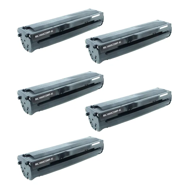 5 Pza Cartucho De Toner 104s Compatible Con Scx-3200