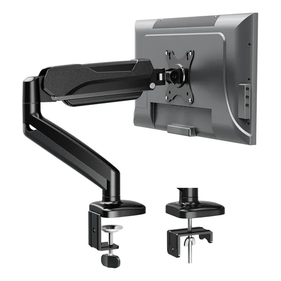 Soporte De Escritorio Monitor Mountup 17-32 Pulgadas Negro