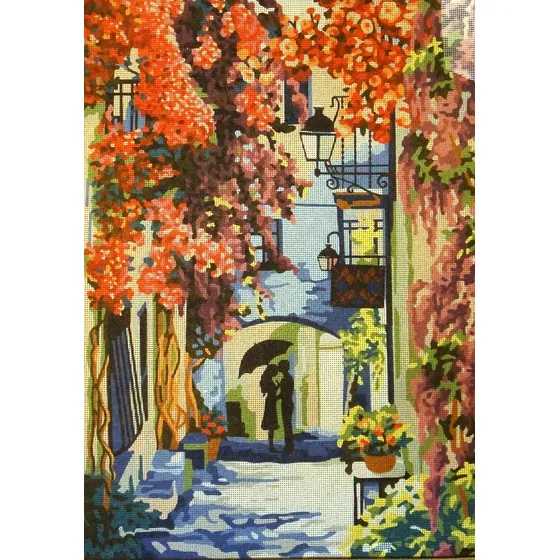 Lienzo Impreso Para Punto Cruz Bordado Gobelina D'art Of