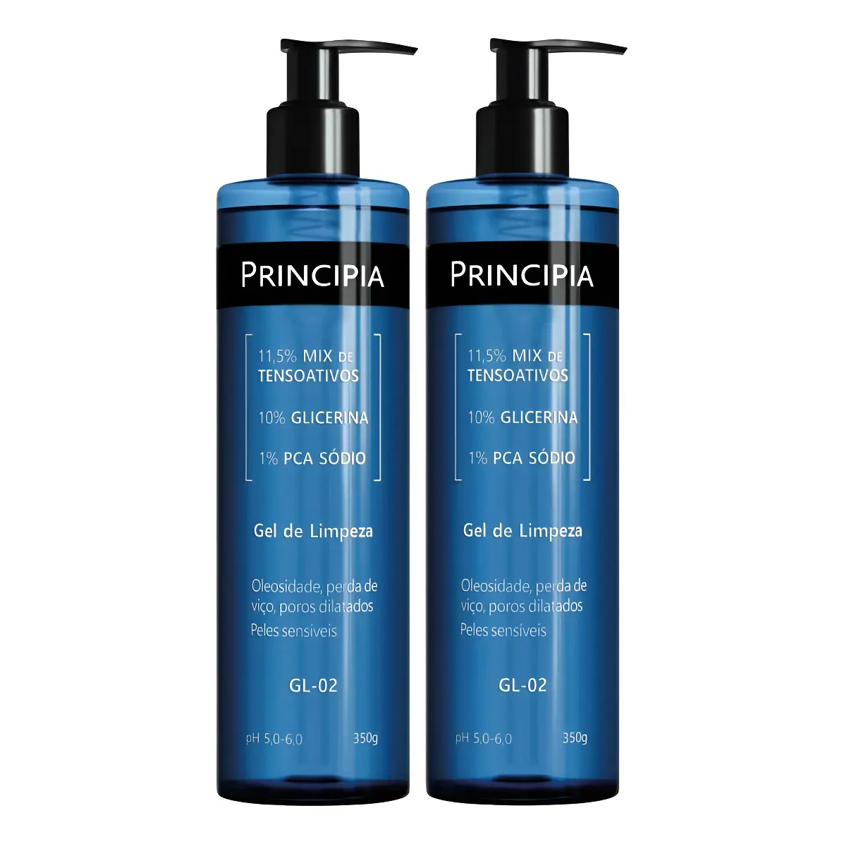 Principia Kit C/ 2 Gel De Limpeza Facial Gl-02 Principia Kit C/ 2 Gel De Limpeza Facial Gl-02