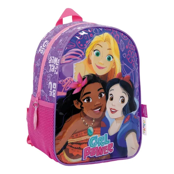 Disney Princesas - Mochila Basica Girl Power Line 30cm 8160v