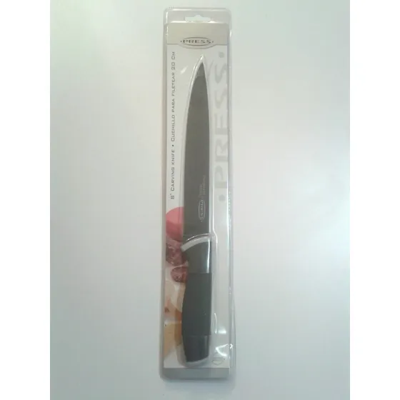 Cuchillo Chef Fileteador 20cm Press Mango Antiresbalante