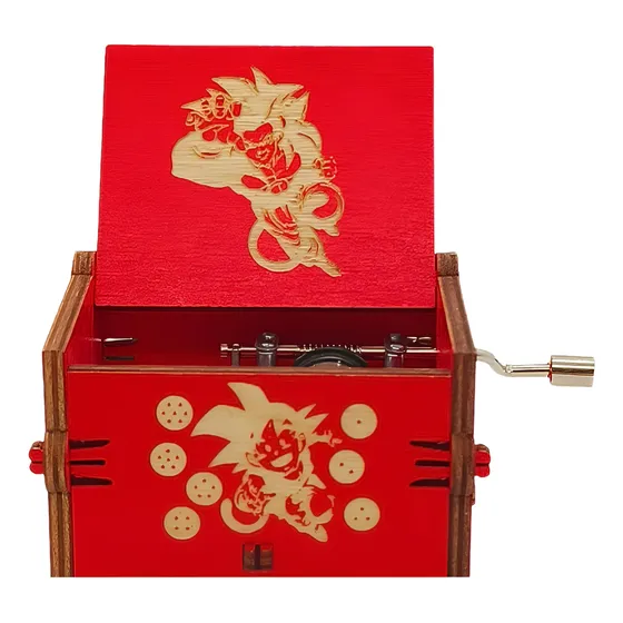 Caja Musical Dragon Ball Gt Anime Coleccion Corazon Encantad