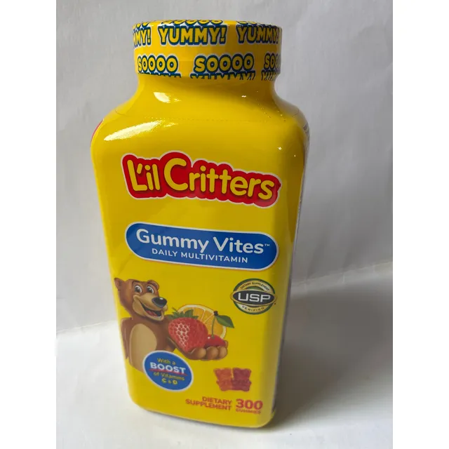 Lil Criters Gumy Vites 300 U