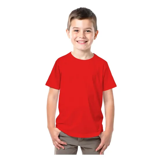 Polera Premium Para Niño De 100% Algodon Manga Corta Unisex | Cuotas sin interés