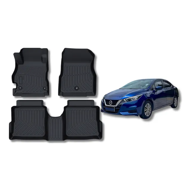 Moquetas Termoformadas Nissan Versa 2020+ Tipo Bandeja 3d