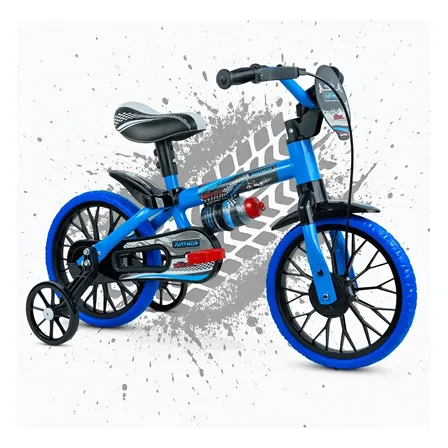 Bicicleta Infantil Menino 2 Anos 3 4 Anos Aro 12 Veloz Azul 12