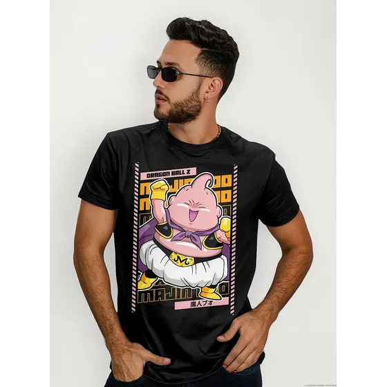 Remera Majin Buu Dragon Ball Z Boo Bueno Anime Goku
