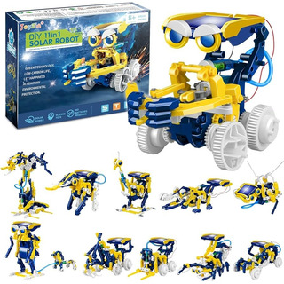 Kit Para Armar Robot Educar Aprender Energía Solar 11 En 1 Kit Para Armar Robot Educar Aprender Energía Solar 11 En 1