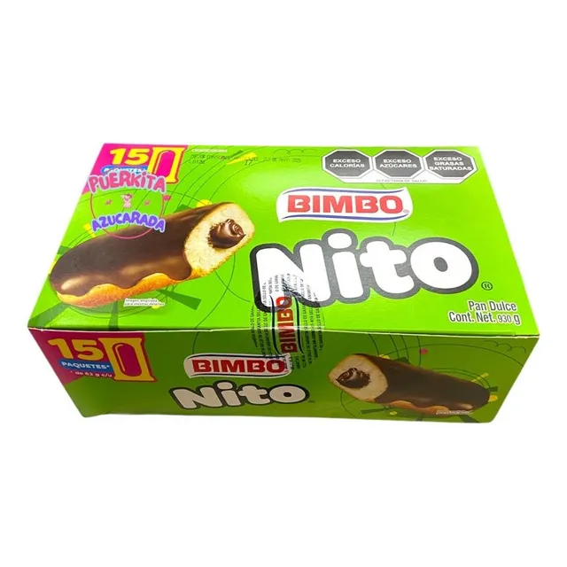 Bimbo Nito Negrito 15 Piezas