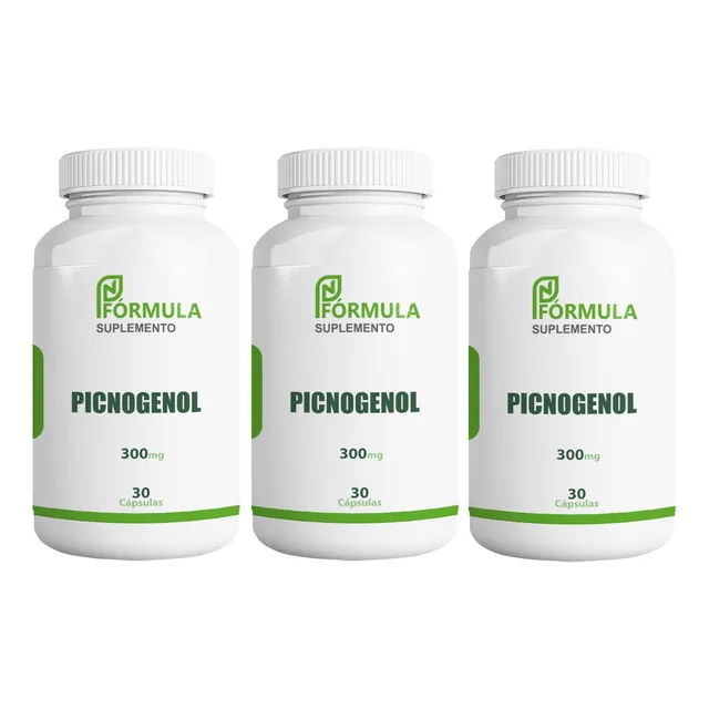 Kit Manchas Picnogenpinus Pinaster 300mg 3 Potes 30 Cps