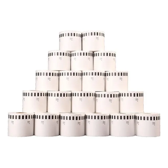 20 Rollos Brother Dk2205 62mm X 30mts Ql700, Ql800 Full