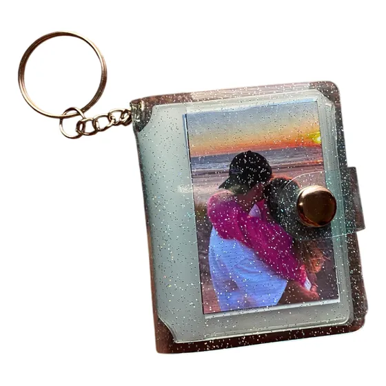 Llaveros Mini Binder Parejas Kpop