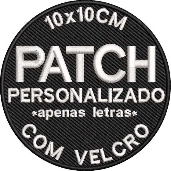 Patch Personalizado 10x10 Cm