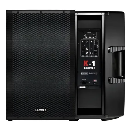 Caixa De Som Ativa 15 Polegadas 1000 Watts Rms Ksr Pro K1s Preto Bivolt