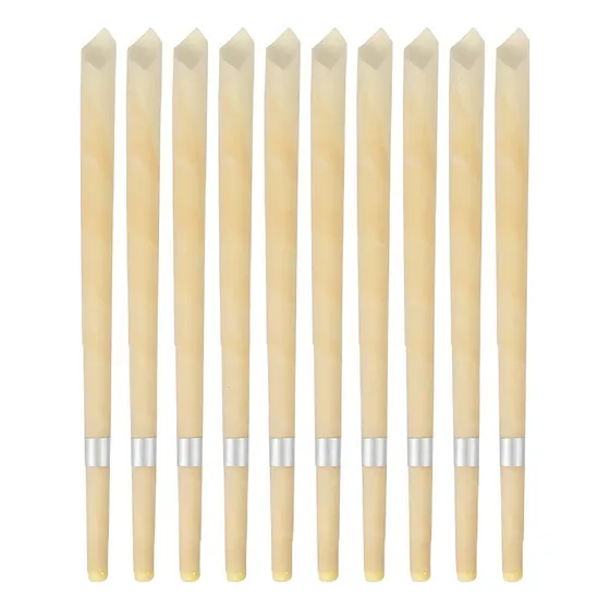 Vela eliminadora de cera para orejas con forma de cono de paja china