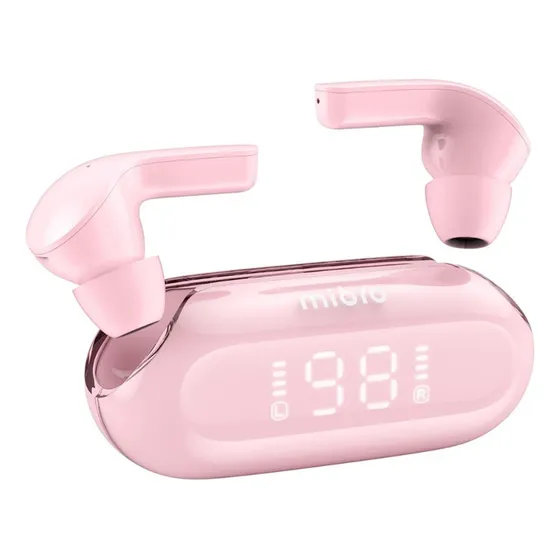 Auriculares Inalámbricos Mibro Xpej006 Bt Llamadas Rosa Color Rosa Chicle