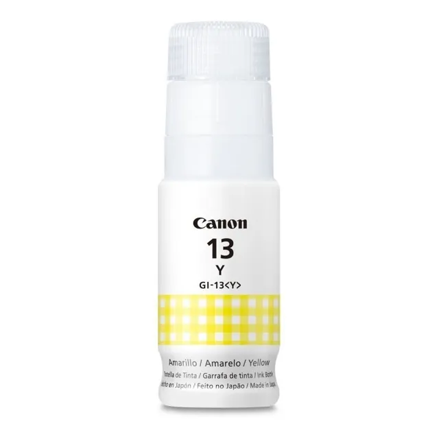 Tinta Canon Gi-13 4686c001aa Pixma G510/g610 Color Amarillo