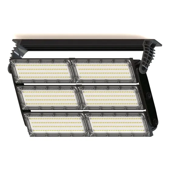Refletor Led 1000w RJ-Combate 127/220V Preto Branco-frío