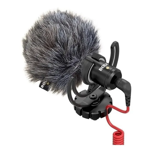 Micrófono Rode VideoMicro Condensador Cardioide color negro