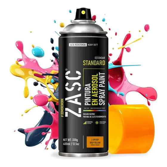Pintura En Spray / Aerosol Colores Estándar 400ml Zasc
