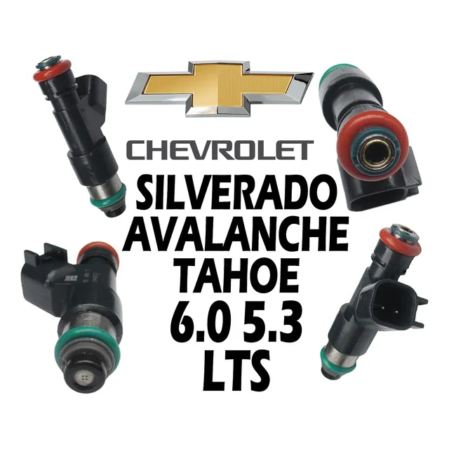 Inyector Gasolina Chevrolet Silverado Avalanche  6.0 5.3 Lts