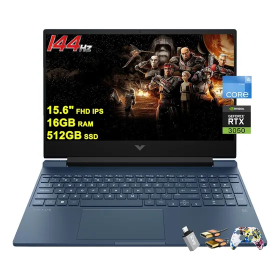 Laptop Hp Victus 15 I5-12450h 16gb Ram 512gb Ssd Rtx3050 4gb