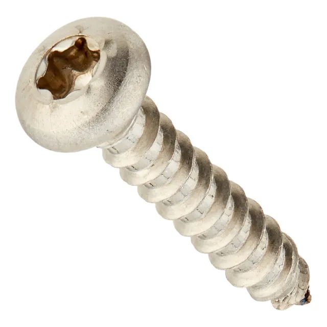 Tornillo De Chapa De Acero Inoxidable, Cabeza Estrella, 10-1