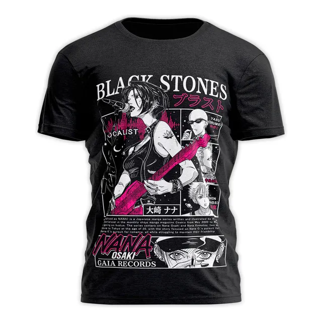 Remera Anime Nana Black Stones Ren Ai Yazawa Manga Shojo