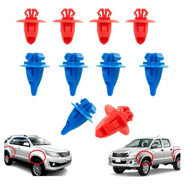 Clips Grapas Buches De Toyota Hilux, Fortuner Kit Original