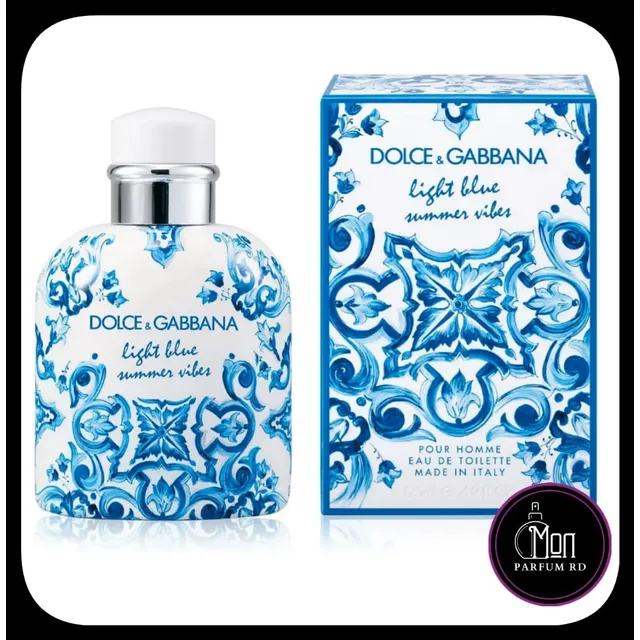  Perfume Light Blue Summer Vibes Men By Dolce & Gabbana 