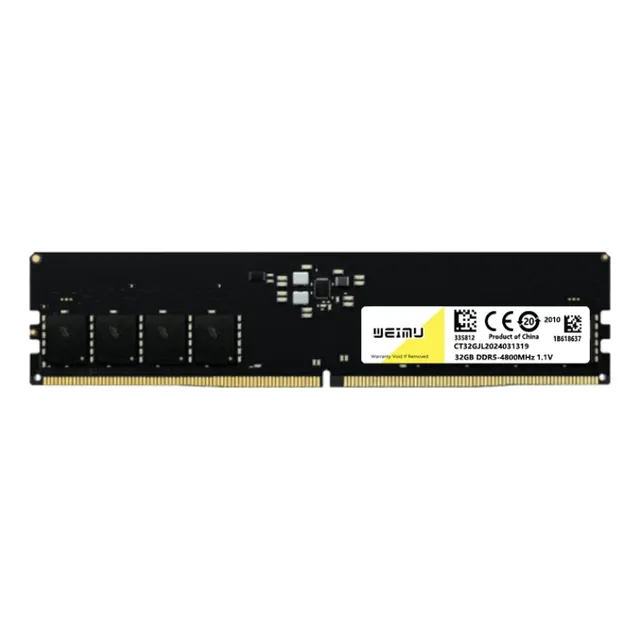 Memoria Ram Gamer Weimu Ddr5 1x32 Gb 4800 Mhz Desktop Nonecc