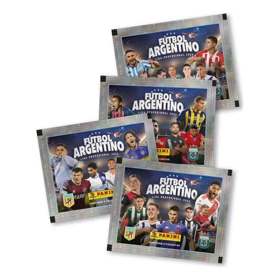 Pack X 20 Sobres De Figuritas Futbol Argentino 2024