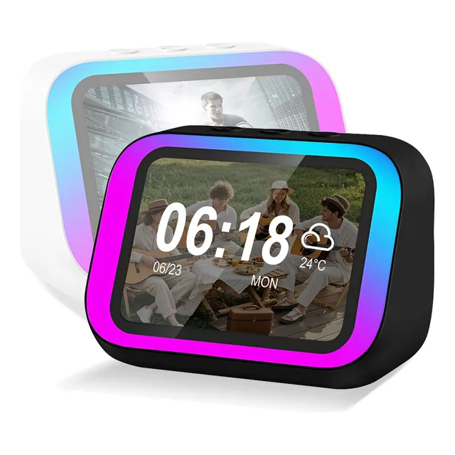 Bocina Altavoz Bluetooth Pantalla Voz Asistente Bocina