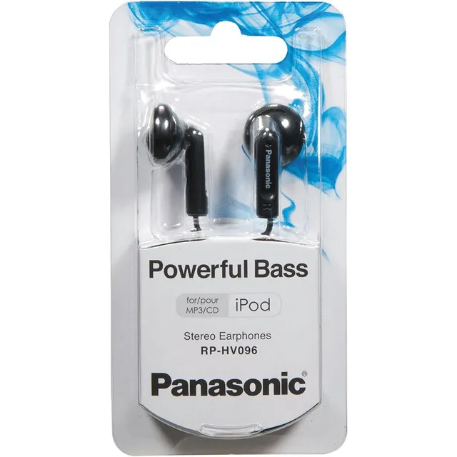 Audifono Stereo Panasonic Modelo Rp-hv096 Jack 3.5mm Negro