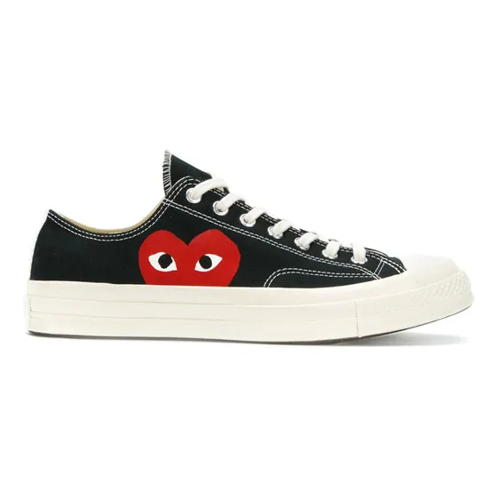 Zapatillas Converse Play Corazon Comme Des Garcons