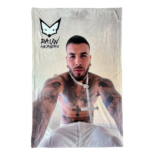 Cobija Frazada Rauw Alejandro 100x 160 Cm Suave Cobija Frazada Rauw Alejandro 100x 160 Cm Suave