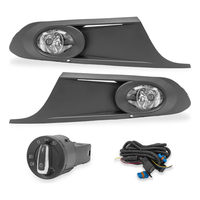 Kit Faros De Niebla Jetta 2011 2012 2013 2014 C/euroswitch