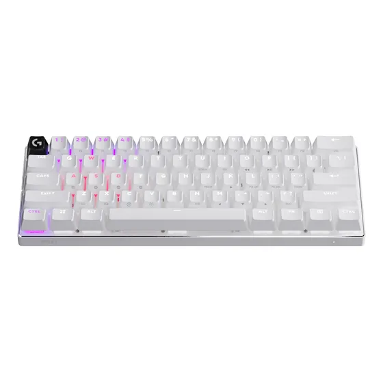 Teclado sem fio Logitech G Pro X 60 Lightspeed White