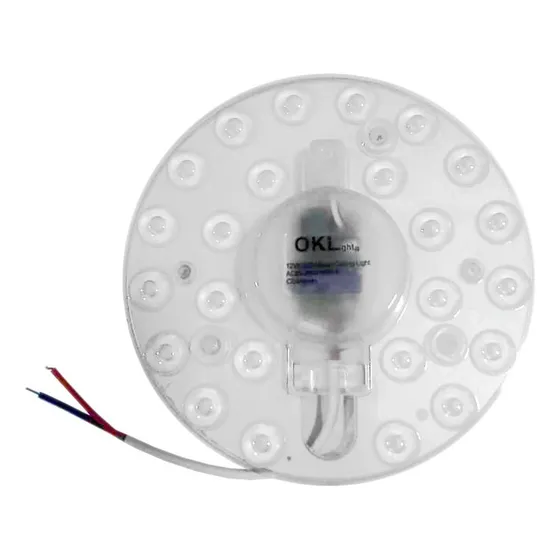 Lámpara Led Módulo Fuente Panel Techo Bulbo Luz Blanco 12w